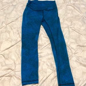 Lululemon blue leggings